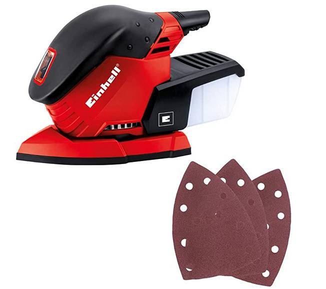   Einhell Lijadora multiuso (RT-OS 1320) 3 hojas de papel, 130W, 230 V, adherencia suave (ref. 4460560) 