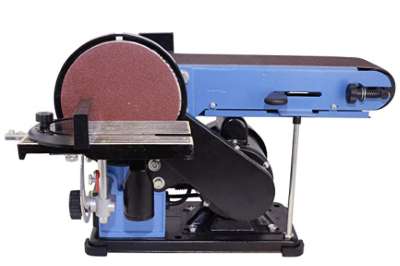 Güde 55135 GBTS 400-Lijadora de Banda y Plato, Azul Güde 55135 GBTS 400-Lijadora de Banda y Plato, Azul