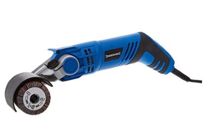 Silverline Tools 806145 Satinadora, 60 mm, 420 W, azul Silverline Tools 806145 Satinadora, 60 mm, 420 W, azul