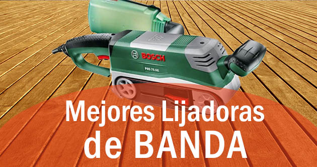 las mejores lijadoras de banda