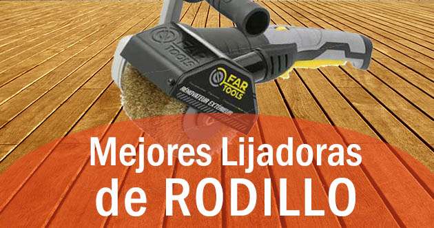 las mejores lijadoras de rodillo
