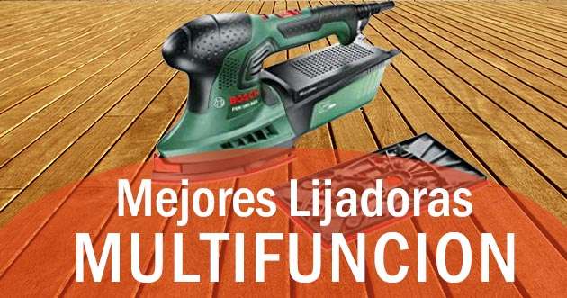 las mejores lijadoras multifuncion