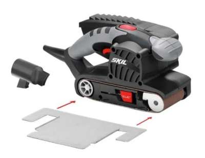 Skil 1215AA - Lijadora de banda (650 W, 76 x 457 mm) Skil 1215AA - Lijadora de banda (650 W, 76 x 457 mm)